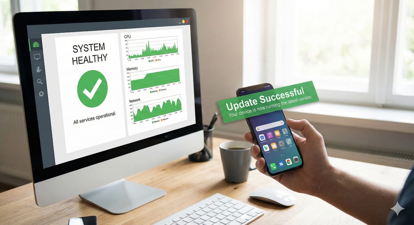 Mobile App Maintenance and Monitoring Dashboard