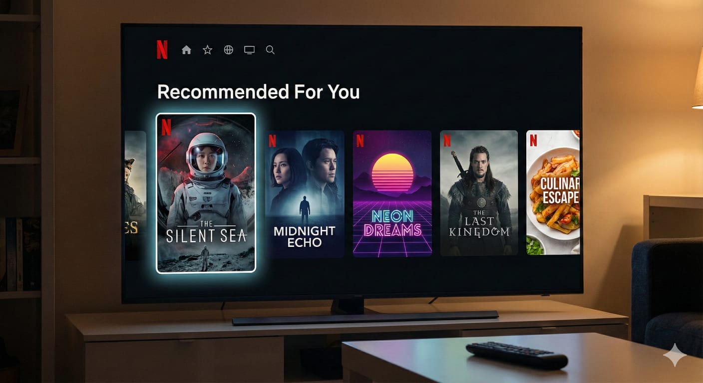 AI Recommendation Engine Interface displaying personalized products